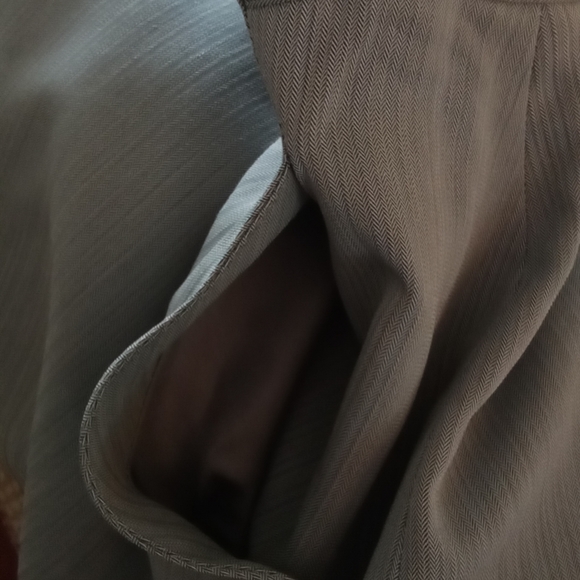 COPY - NEW VINTAGE GIORGIO ARMANI LE COLLEZIONI 12 SKIRT ITALY VIRGIN WOOL BLEN… - Picture 8 of 9